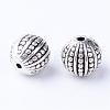 Tibetan Style Alloy Beads TIBE-Q063-102AS-RS-1