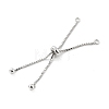 925 Sterling Silver Box Chain with Stop Beads and Loops STER-Z001-110S-1