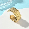 304 Stainless Steel Cuff Open Rings for Women RJEW-L341-02B-G-1