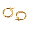 Brass Hoop Earrings X-EC107-1NFG-2