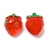 Semi-stereoscopic Transparent Resin Cabochons RESI-G072-01C-1