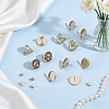 304 Stainless Steel Stud Earring Findings STAS-UN0064-99A-2