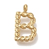 PVD Vacuum Plating 304 Stainless Steel Pendants STAS-S148-28G-B-1
