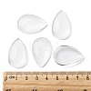Transparent Teardrop Glass Cabochons X-GGLA-R024-30x20-5