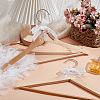 Wood Wedding Bride Clothes Hangers DIY-WH0504-924B-2