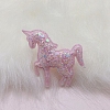 Unicorn PVC Paillette Cabochons PW-WG61496-02-1