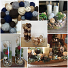 15Pcs 3 Colors Wicker Rattan Balls AJEW-SC0004-25C-7