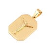 304 Stainless Steel Pendants STAS-B137-12G-2