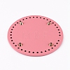 PU Leather Flat Round Bag Bottom FIND-WH0056-07L-2