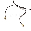 7Pcs 7 Style Natural & Synthetic Mixed Stone Round Beads Cord Bracelets Set BJEW-JB08015-6