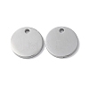 Non-Tarnish 304 Stainless Steel Charms STAS-Q308-09F-P-1