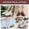 10 Pairs 10 Colors Polyester Cord Shoelace AJEW-YW0002-11-6