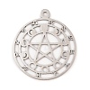 201 Stainless Steel Pendants STAS-Z109-02P-1-1