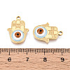 304 Stainless Steel & Enamel Pendants STAS-T073-17G-3
