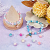 160Pcs 8 Colors Imitation Pearl Acrylic Beads OACR-SC0001-16-5