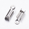 Tarnish Resistant 304 Stainless Steel Folding Crimp Ends STAS-K146-008-2.5mm-1