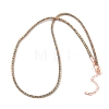 2.5MM Round Nylon Cotton Cord Necklace Making NJEW-C106-01RG-2