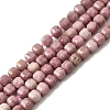 Natural Rhodonite Beads Strands G-F797-A07-01-2