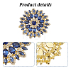 Glass Rhinestone Cabochons FIND-WH0173-515-4