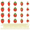 DIY Strawberry Dangle Earrings DIY-FS0006-05-1