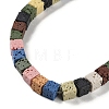 Synthetic Lava Rock Dyed Beads Strands G-H311-02B-05-4