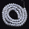 Electroplate Glass Beads Strands EGLA-A034-T2mm-A08-2