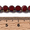 Electroplated Transparent Glass Beads Strands GL-CBA98F0-06B-04-4
