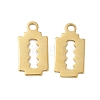 304 Stainless Steel Charms STAS-L080-460G-1