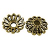 Tibetan Style Fancy Bead Caps LS-TIBE-LF1413YKG-AG-FF-1