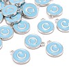 Platinum Plated Alloy Enamel Charms LS-ENAM-S118-04C-P-4