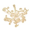Brass Pendants KK-G601-05G-01-1