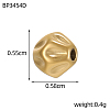 304 Stainless Steel Beads STAS-OY018-19G-1-2