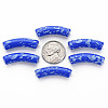 Opaque Spray Painted Acrylic Beads MACR-S372-002F-B02-3