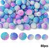 Imitation Pearl Acrylic Beads OACR-YW0002-04B-02-1