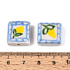 Handmade Porcelain Beads PORC-T134-16B-3