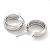 Tarnish Resistant 202 Stainless Steel Hoop Earrings EJEW-H003-38P-06-2