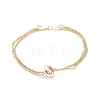 Rack Plating Brass Box Chain Link Bracelet Making KK-A183-02G-3
