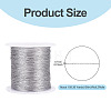 2 Rolls Round PET Metallic Thread MCOR-TADJ0001-01A-02-3