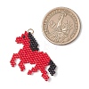 MIYUKI Delica Glass Seed Beaded Pendants PALLOY-MZ01247-01-2
