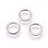 304 Stainless Steel Linking Rings X-STAS-F187-51P-8mm-1
