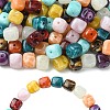 100Pcs Opaque Acrylic Beads OACR-CJ0002-82-8