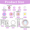 DIY Keychain Making Kits DIY-PA0001-89C-2