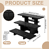 Rectangle PVC 3-Tier Gift Desktop Organizer Shelf AJEW-WH0609-952B-02-2