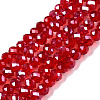 Electroplate Glass Beads Strands EGLA-A044-T3mm-A01-1