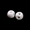 Opaque Acrylic Beads OACR-P032-10B-01-3