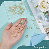 40Pcs 925 Sterling Silver Clip-on Earring Findings STER-BC0004-56A-3