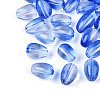 Baking Paint Transparent Glass Beads DGLA-N014-10E-1