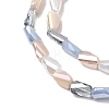 Electroplate Glass Beads EGLA-D300-01A-05-3