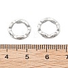 Brass Micro Pave Cubic Zirconia Beads Frame KK-H495-03P-3