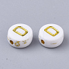 Plating Acrylic Beads X-PACR-R242-01D-2